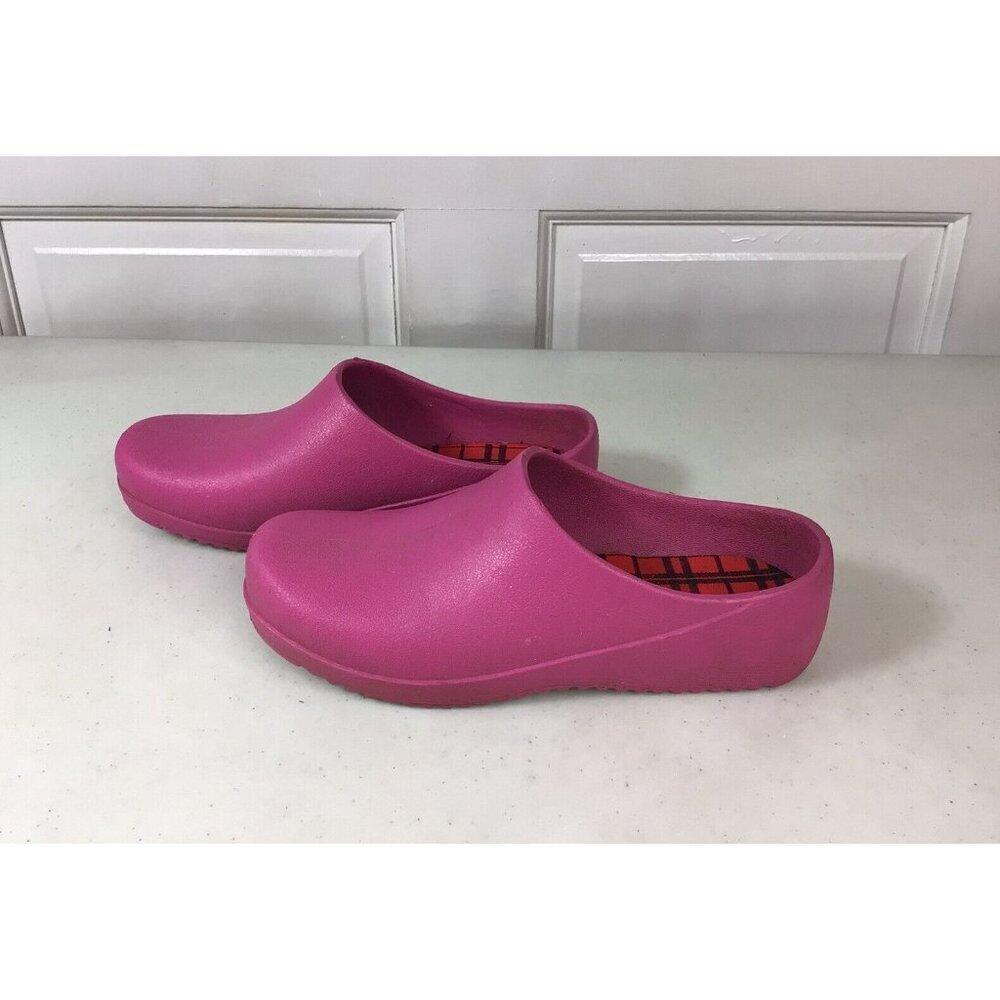 PINK Rubber Boots Mud Shoes Womens 6